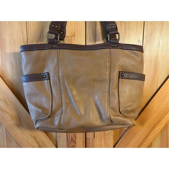 B.O.C. Born Concepts Womens Faux Leather Handbag Brown Tan - Picture 3 of 11